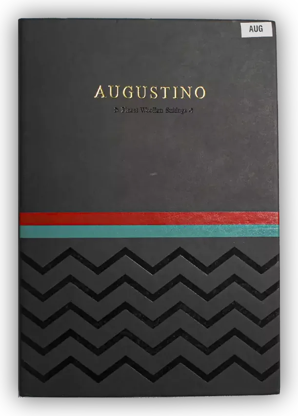 Augustino fabric swatch book, cover