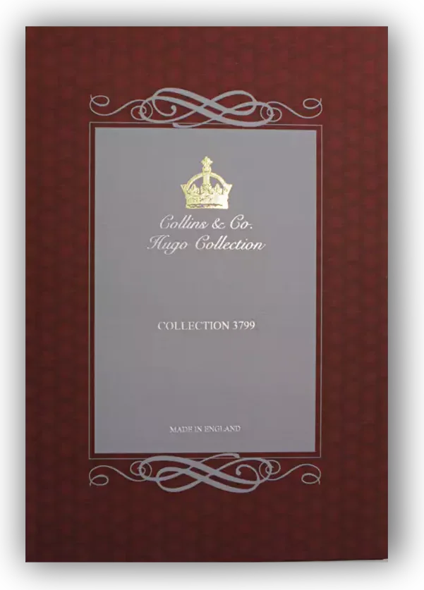 Collins & Co Hugo Collection 3799 fabric swatch book, cover