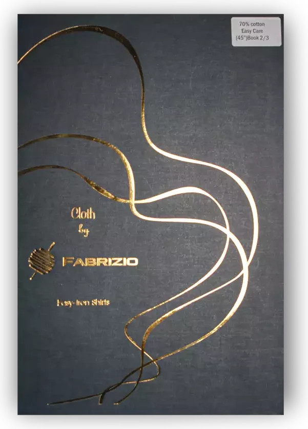 Fabrizio Book 2 shirt fabric swatch book, cover
